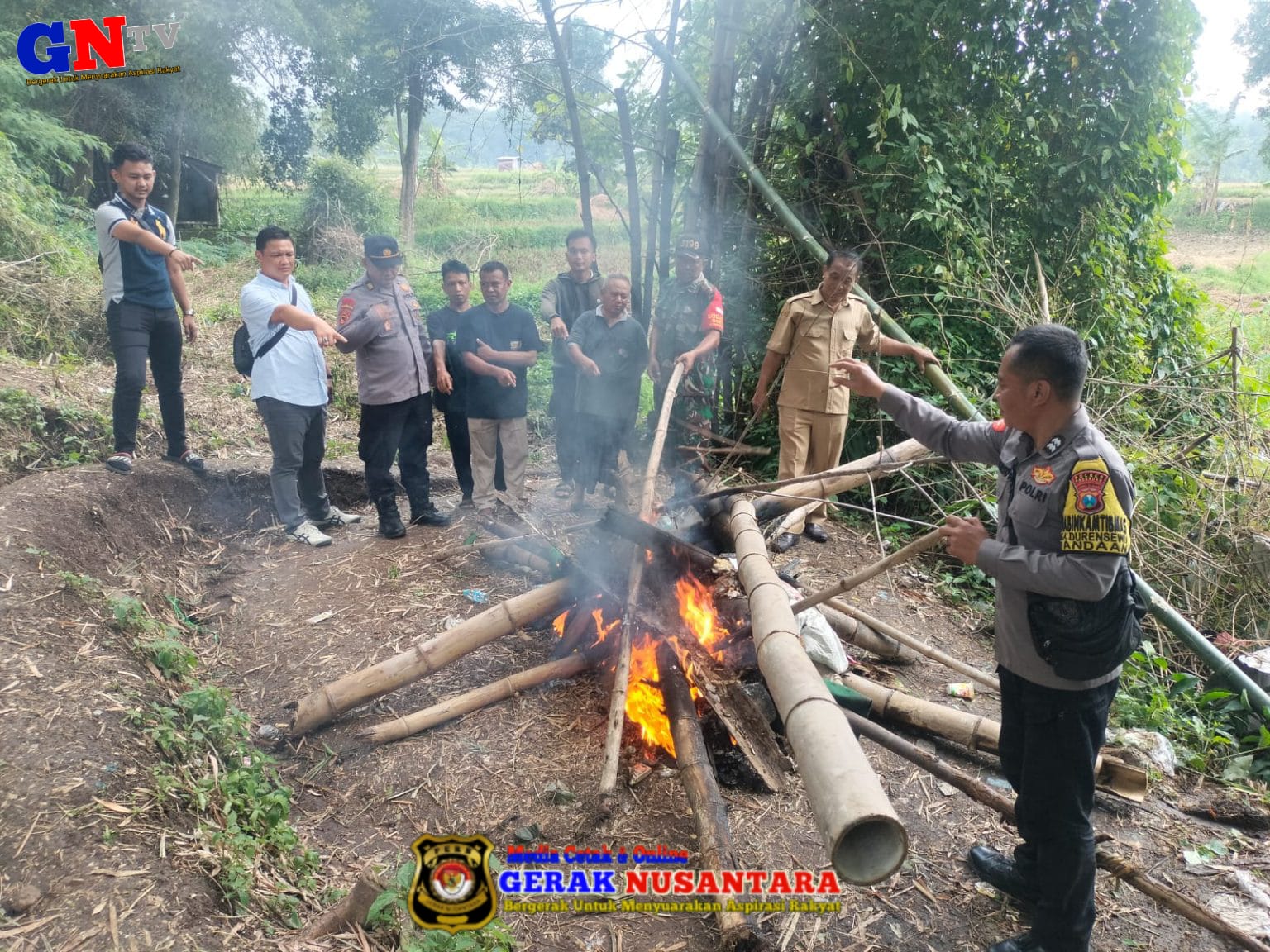 Polres Pasuruan Bongkar Arena Judi Sabung Ayam di Pandaan