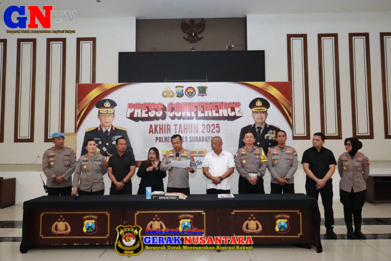 Polrestabes Surabaya Tuntaskan 600 Laporan Curanmor