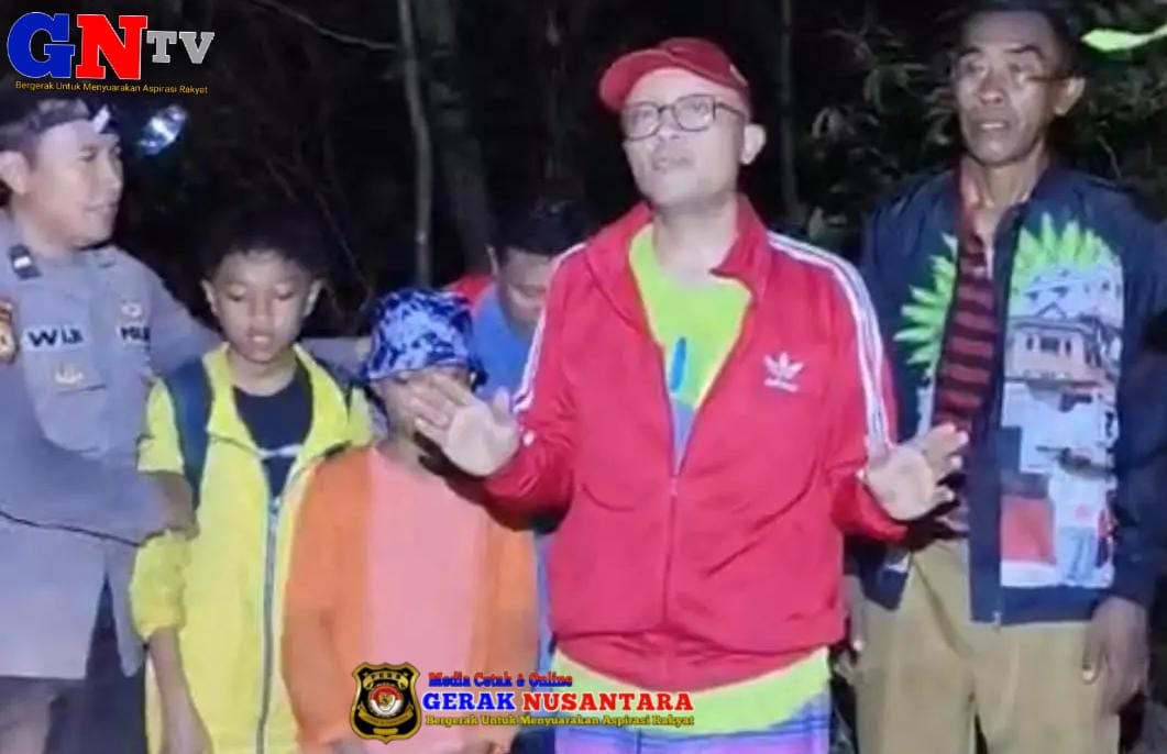 Polres Gresik Selamatkan Wisatawan Asal Sidoarjo Tersesat di Hutan Pulau Bawean