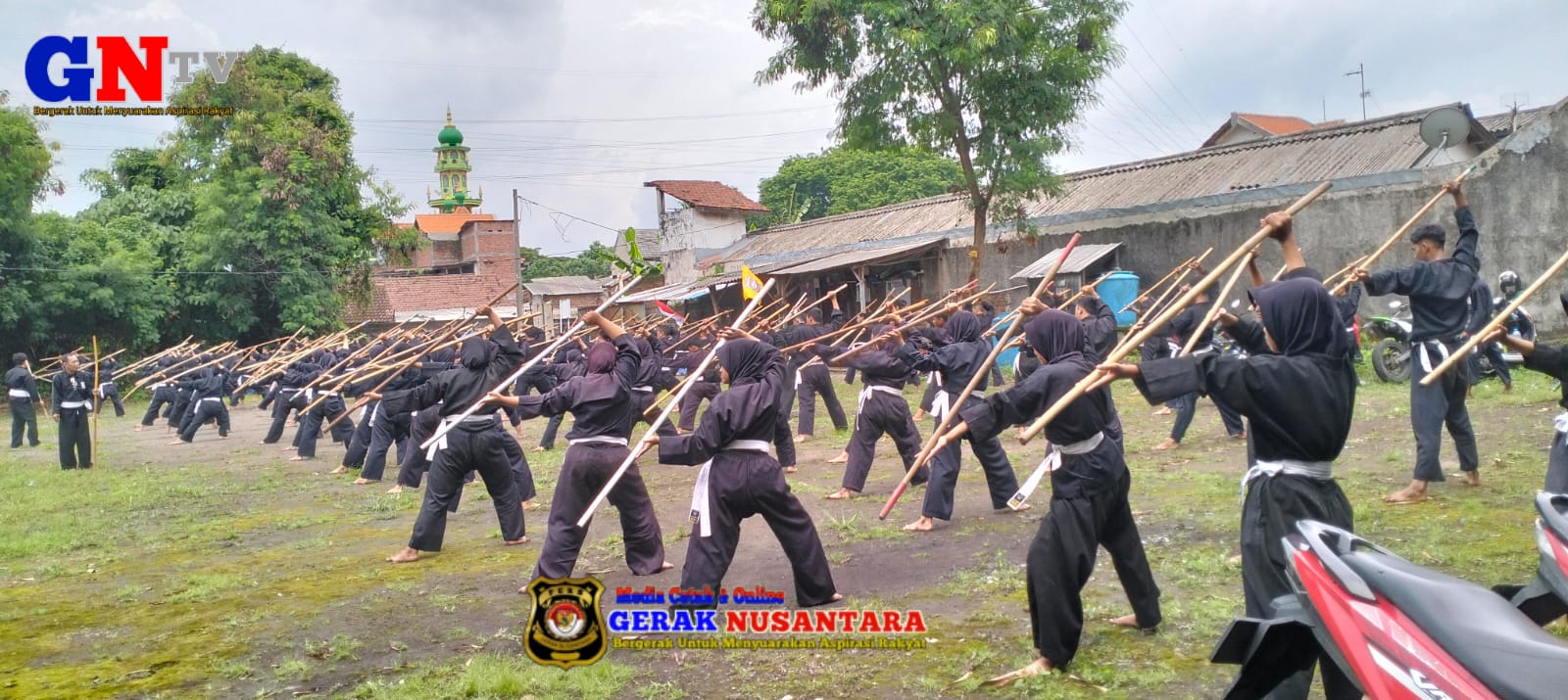 Materi Toya dilatihan bersama PSHT Cabang Sidoarjo 