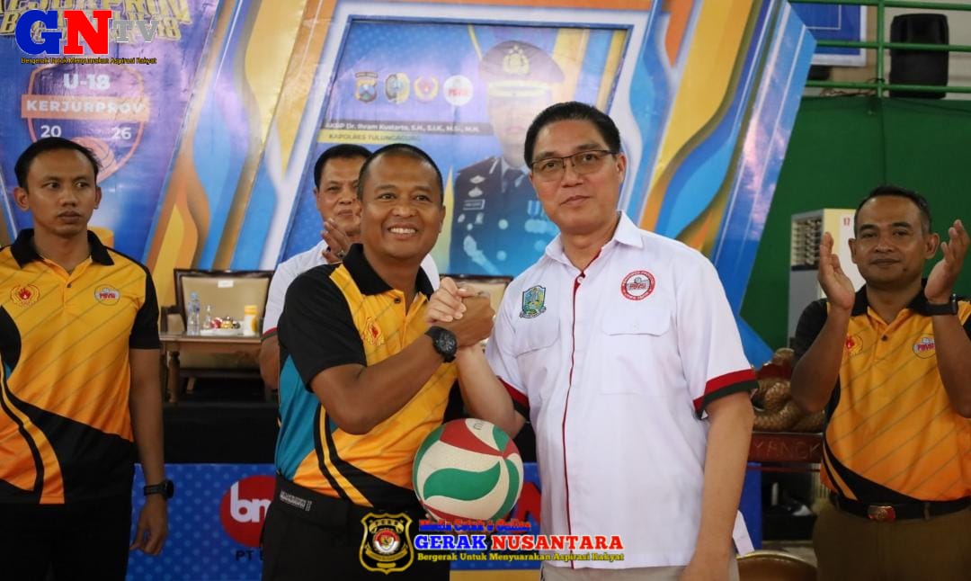Kejurprov Bola Voli Indoor U-18 Antar Klub se – Jatim Tahun 2026 Dibuka, “Ajang Gali Potensi Atlet Muda”