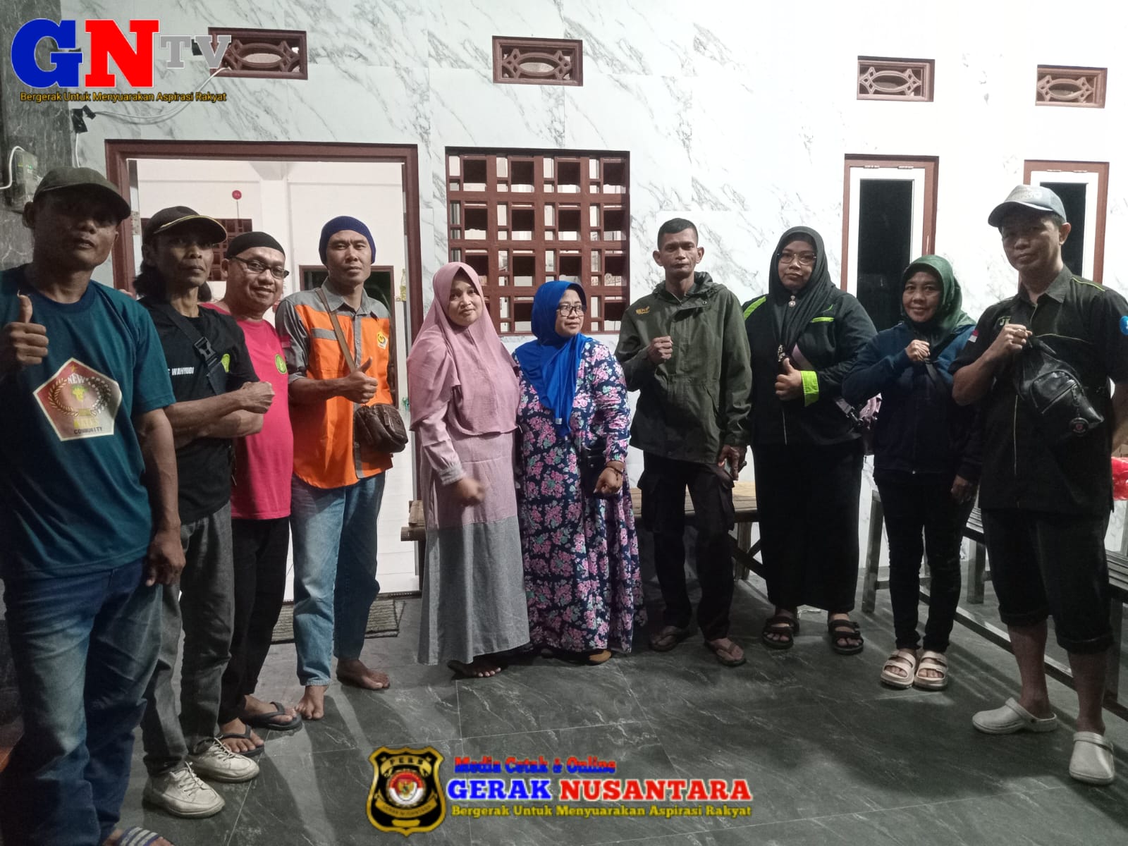 Aksi komunitas Sosial  NKC-BJC berbagi nasi bungkus Penguat kepedulian sosial 