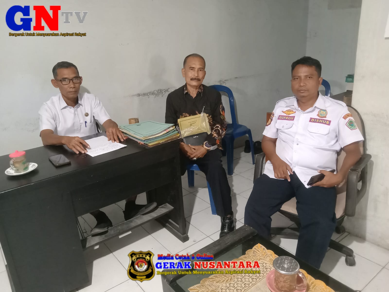 Isu Parkir Jadi Fokus Silaturrahmi LSM RIAR Jatim dengan Pihak Dishub Pamekasan.
