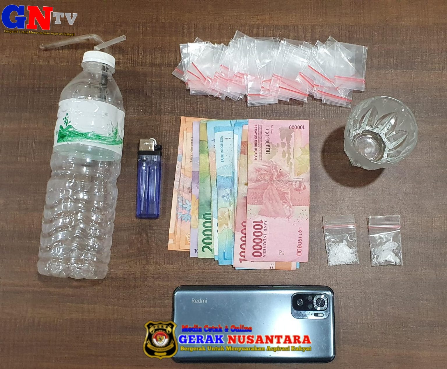 Polres Sumenep Amankan Tersangka Pengedar Sabu di Talango