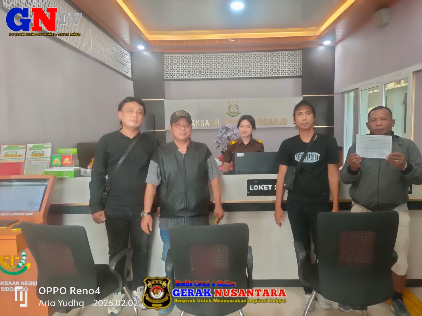 Warga Desa Gemurung Laporkan Kepala Desa ke Kejari Sidoarjo Terkait Dugaan Pelanggaran APBDes