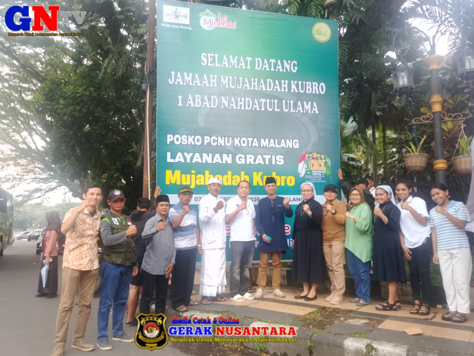 BAHAN MINUM DAN  SNACK BAGIKAN, MPD DAN REKAN-REKANNYA TAKLUKAN "KENDI" TRADISIONAL UNTUK SATU ABAD NU