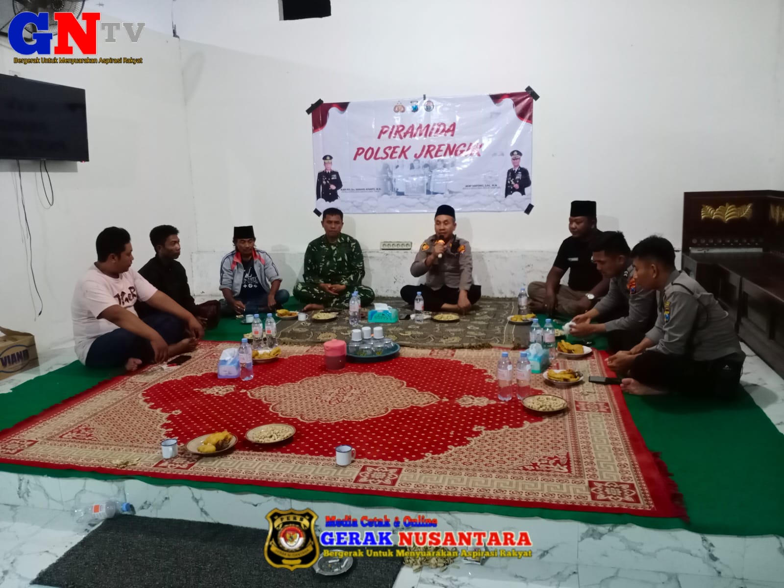 Polsek Jrengik Sampang Gelar Ngopi Bareng Dengan Jurnalis 