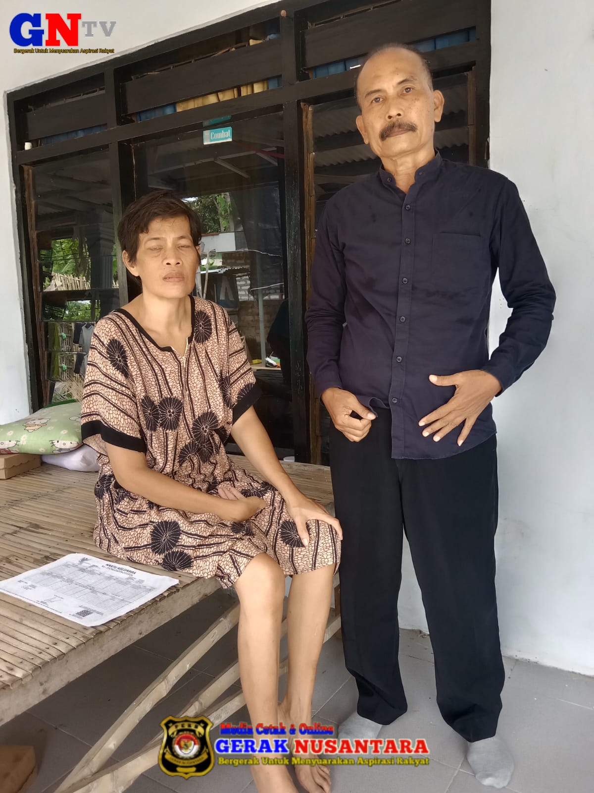 Perempuan Paruh Baya Kondisi Strok, Bertahun-Tahun Tak Dapat Bantuan Pemerintah, LSM RIAR Jatim Angkat Bicara