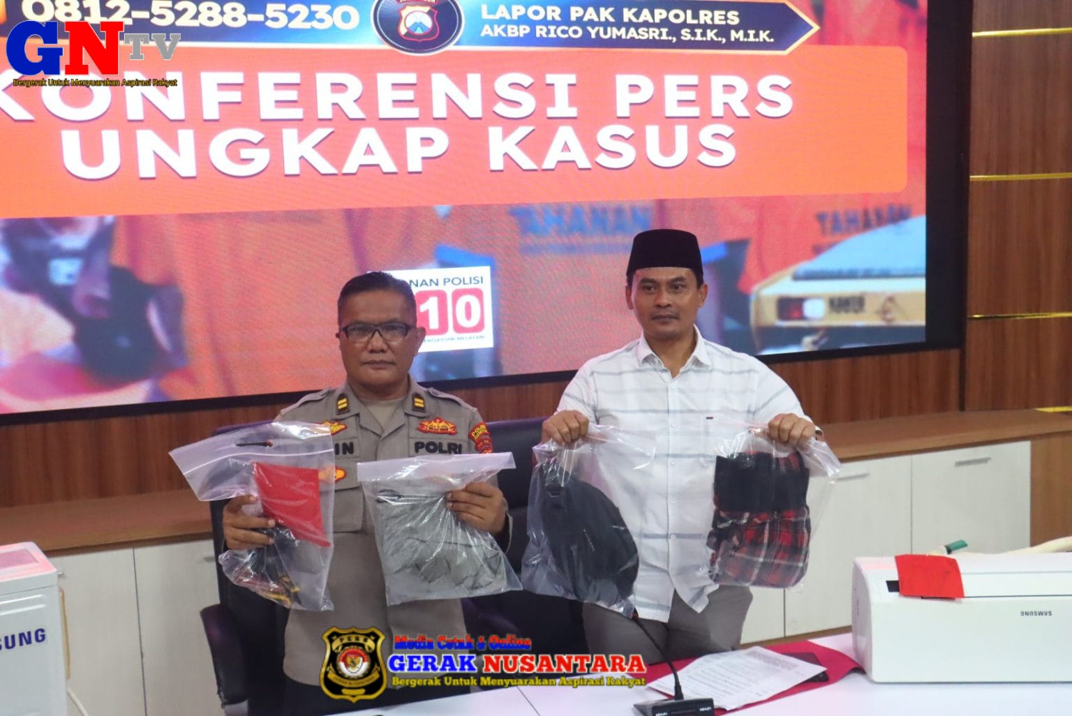 Polres Probolinggo Kota Amankan Tersangka Spesialis Pembobol Sekolah dan Perkantoran