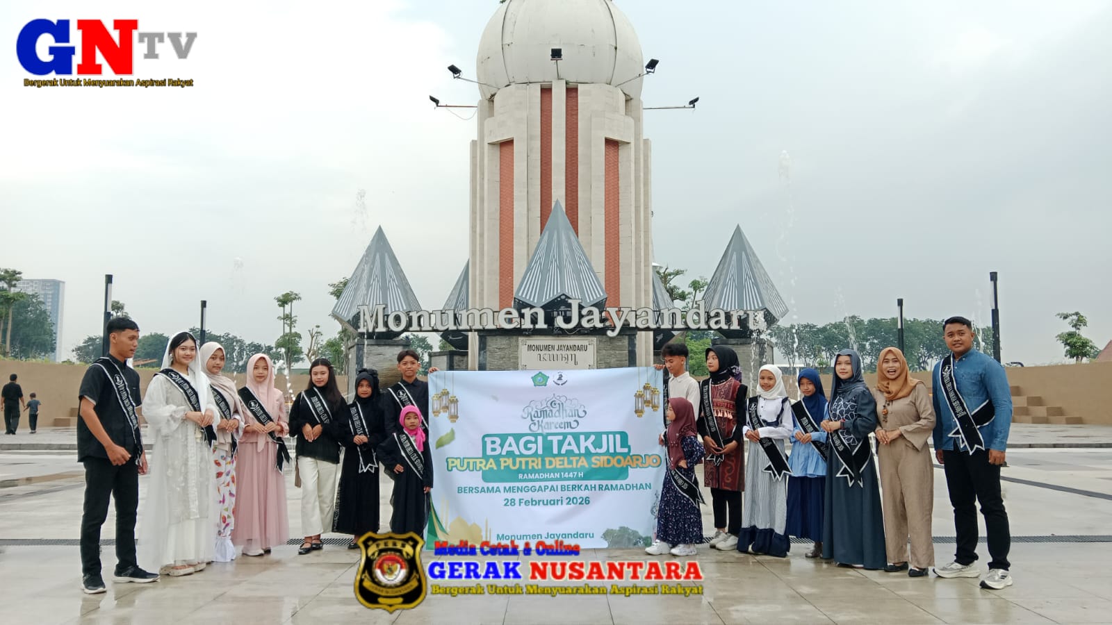 Bulan Penuh Berkah Paguyuban Putra putri Delta Sidoarjo 2026 Bagi Takjil Dan Buka Bersama 