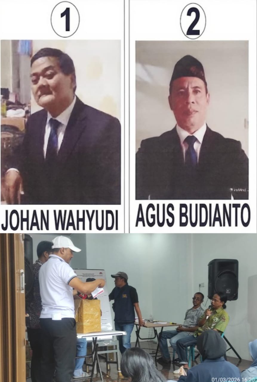 AGUS BUDIANTO LEBIH UNGGUL SUARA KETUA RW 03 SUMBERSARI PERIODE 2026-2031, 
