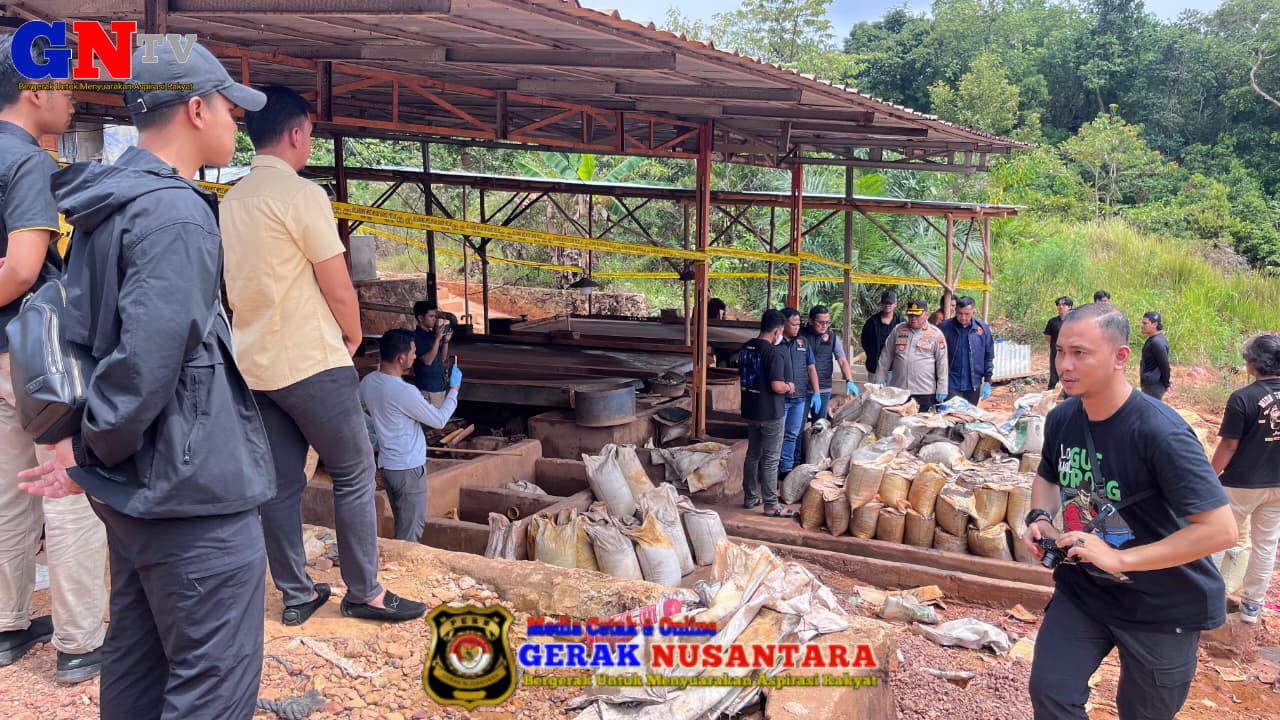 Polri Bongkar Penambangan Ilegal dan Penyelundupan Pasir Timah ke Malaysia, 7 Tersangka Diamankan