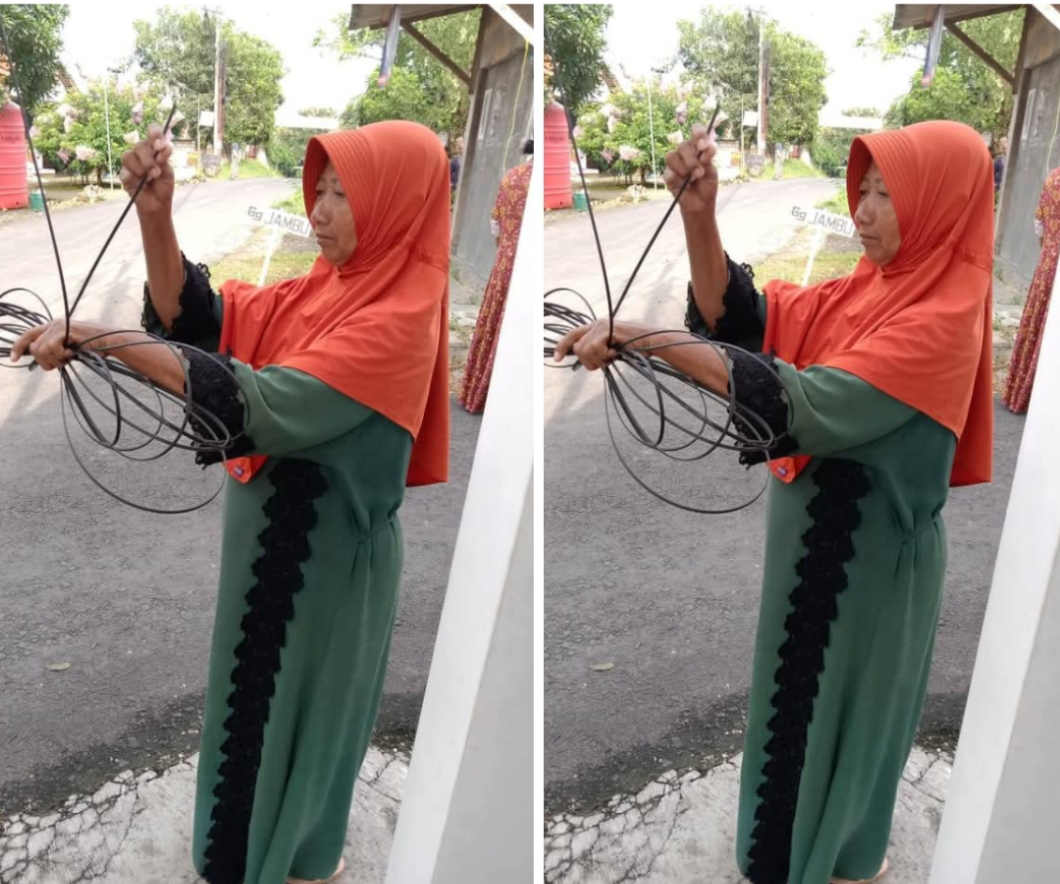 Kabel Putus Bergelantungan di Jalan, Pengendara Motor Tertimpa dan Luka - luka.