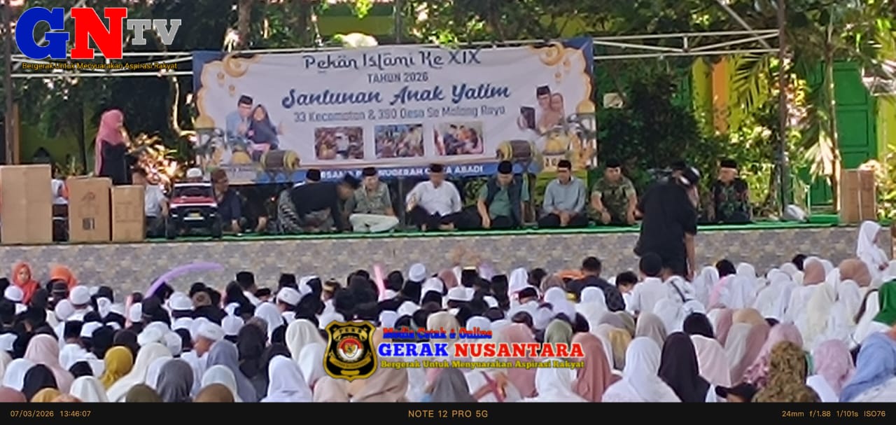 PEKAN ISLAMI KE-XIX TAHUN 2026: MAN 1 MALANG JADI TEMPAT PUSAT, RIBUAN ANAK YATIM SE-MALANG RAYA TERIMA SANTUNAN
