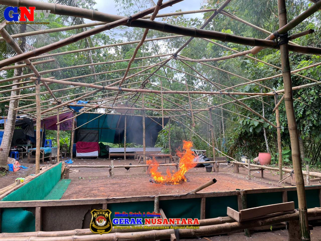 Polisi Bongkar Lokasi Diduga Arena Sabung Ayam di Gedangan Malang