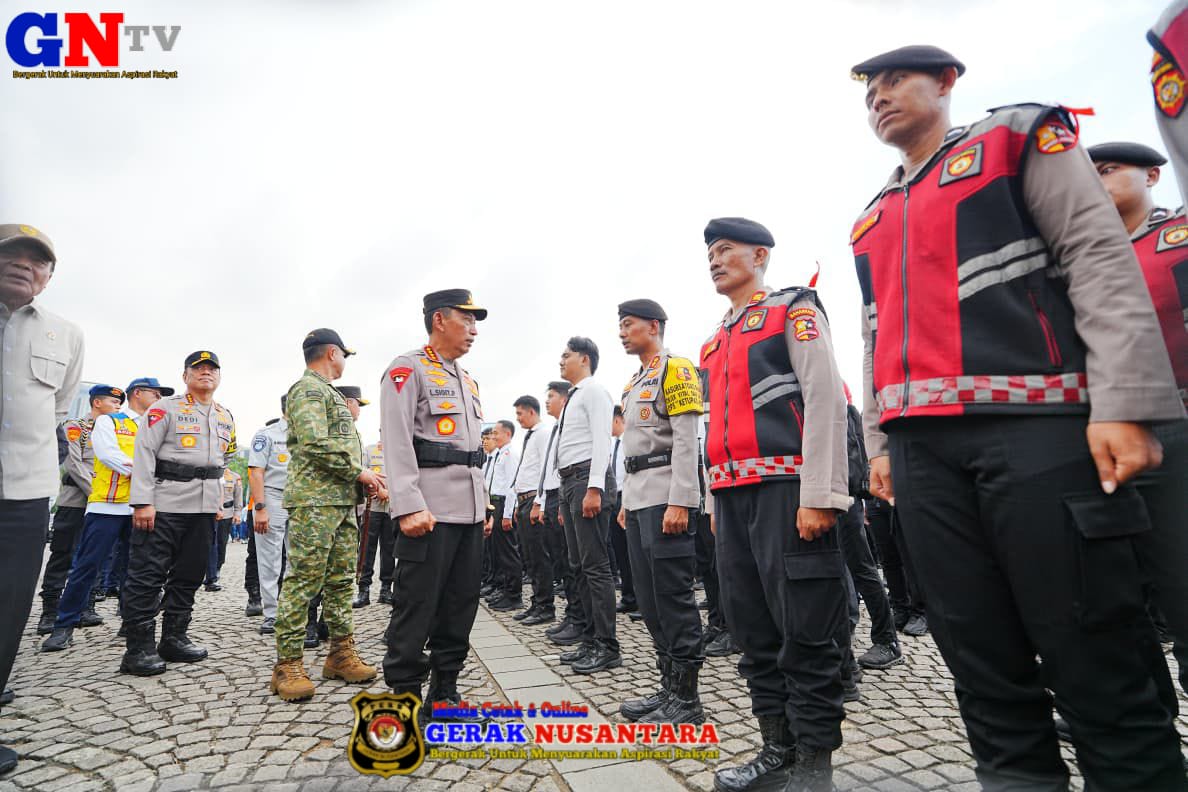 Pimpin Apel Operasi ketupat, Kapolri Instruksikan Jajaran Wujudkan Mudik Aman-Keluarga Bahagia