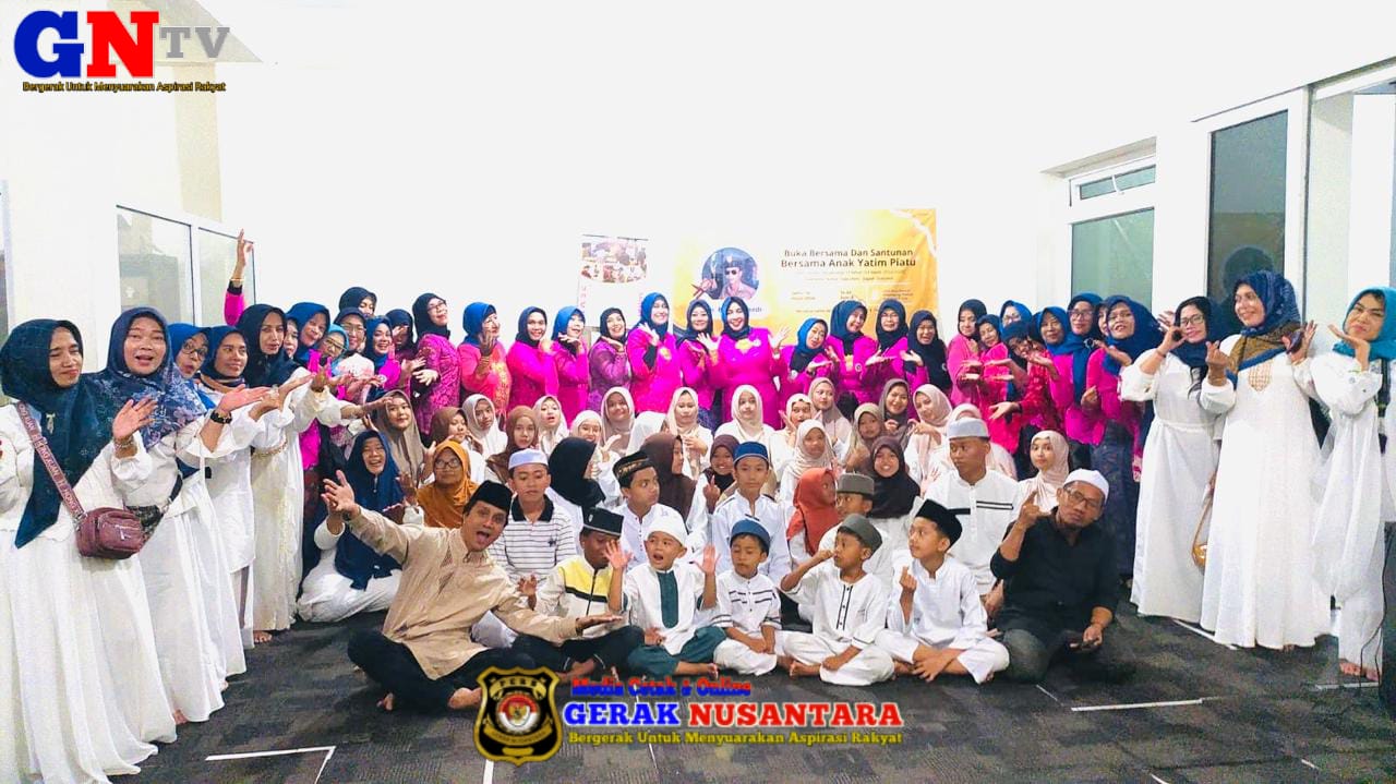 Santunan Ramadan Ibu-ibu Senam Harap Silaturahim Terus Bersambung  