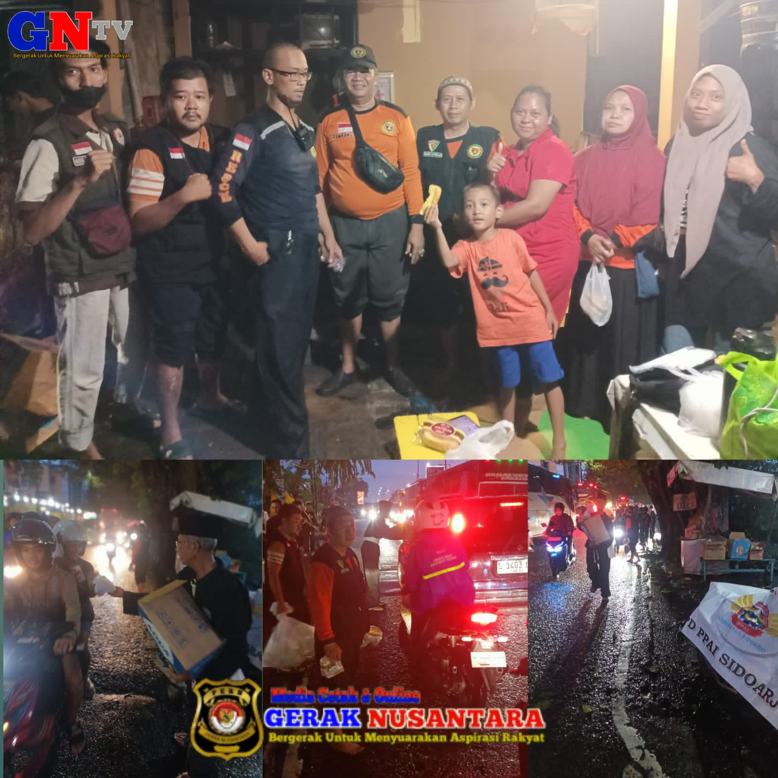 PSHT Rayon Medaeng Bersama Relawan Bagikan Takjil