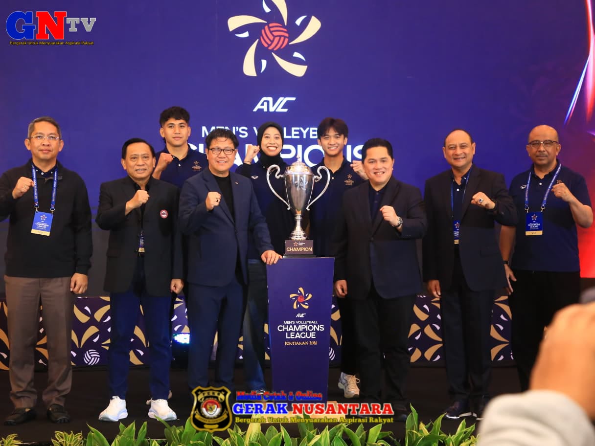 Indonesia Siap Gelar AVC Men’s Champions League 2026 di Pontianak, Momentum Kebangkitan Voli Asia