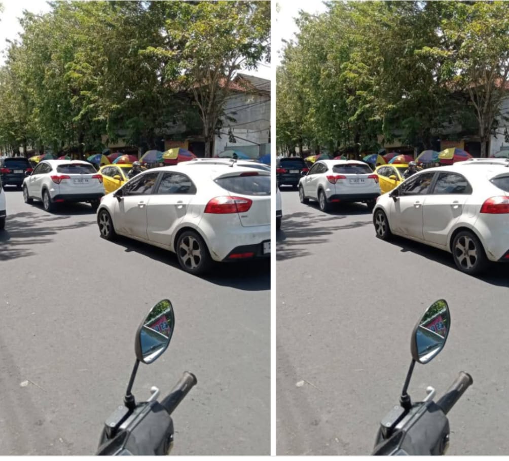 Jelang Lebaran, Pasar Dadakan Bikin Jalan Kabupaten Pamekasan Macet