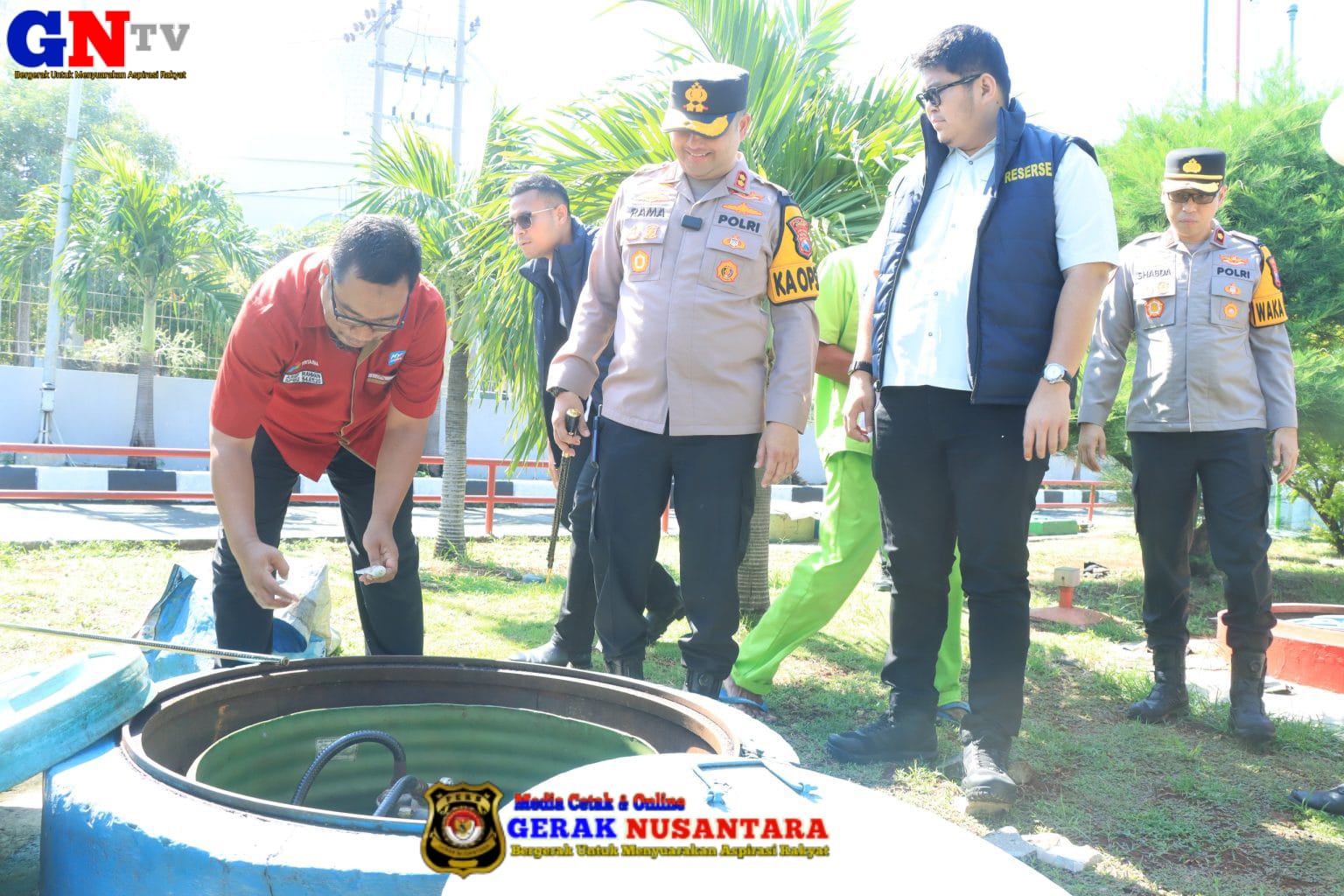 Polres Gresik Pantau SPBU Pastikan Stok Aman di Libur Lebaran