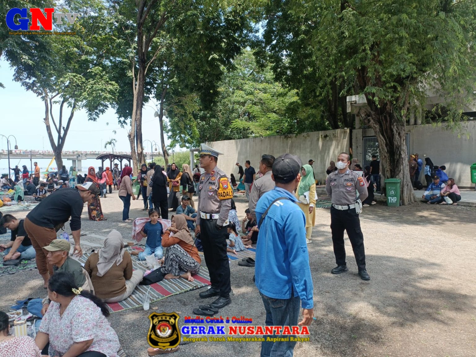 Polres Pelabuhan Tanjungperak Intensifkan Pengamanan di Wisata Pantai Kenjeran Selama Lebaran