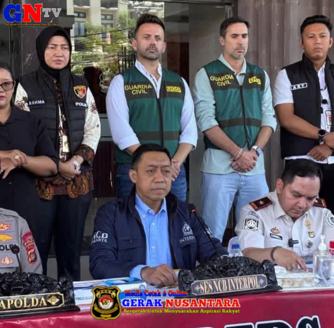 Buron Interpol Asal Inggris Steven Lyons Ditangkap di Bali