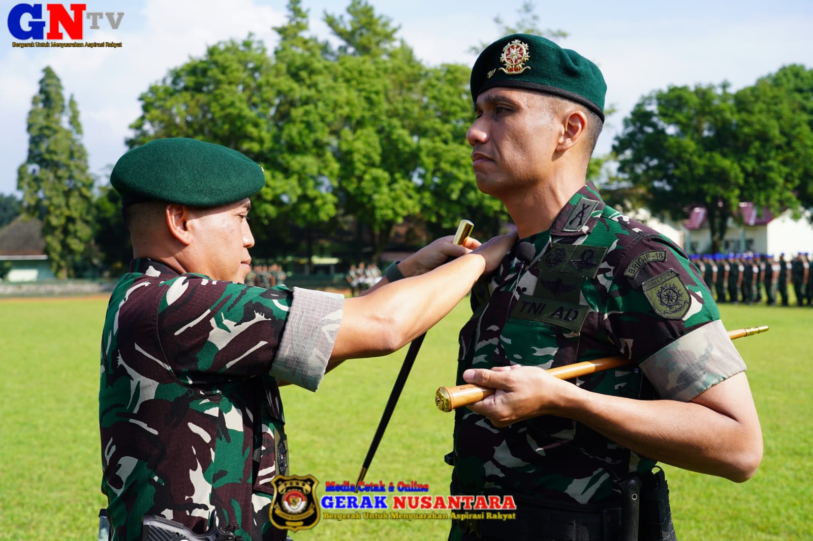 Kenaikan Pangkat dan Halal Bi Halal Divif 2 Kostrad  