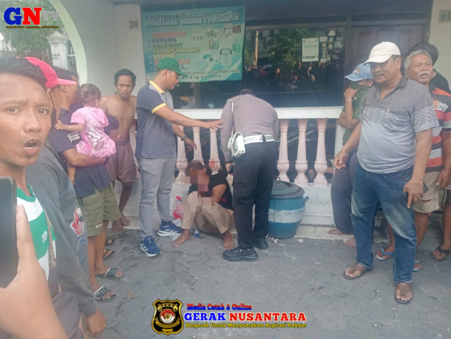 Gerak Cepat Polsek Kenjeran Amankan Pelaku Jambret di Platuk dari Amukan Massa