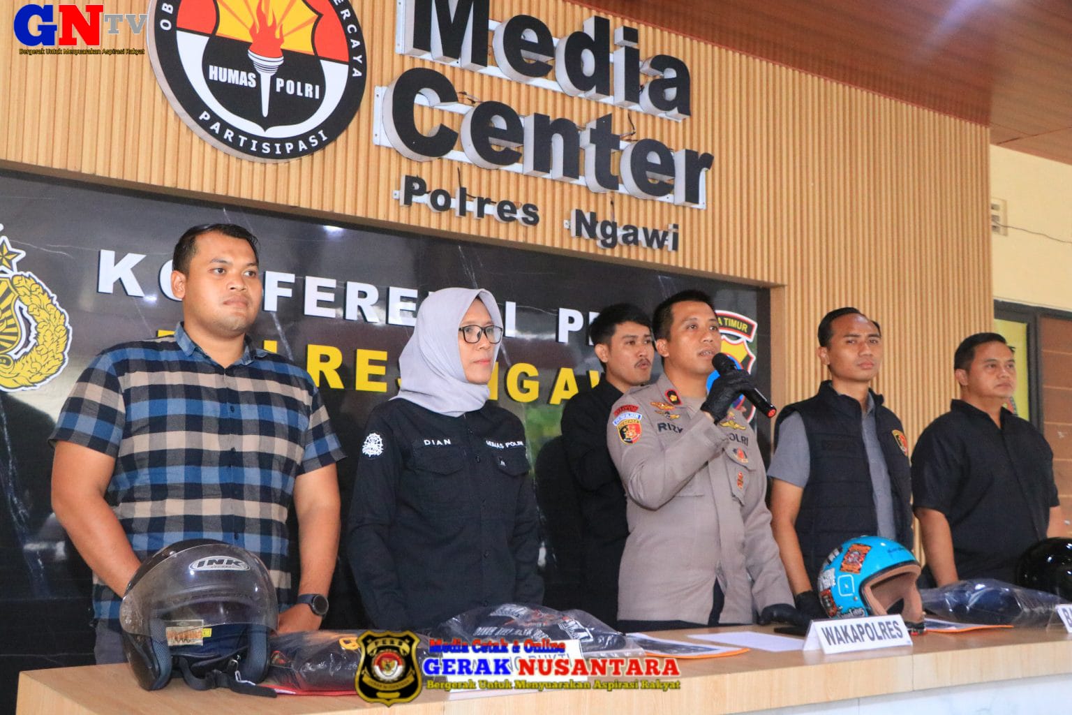 Polres Ngawi Amankan 2 Tersangka Pengeroyokan di Paron Motif Atribut Perguruan Silat