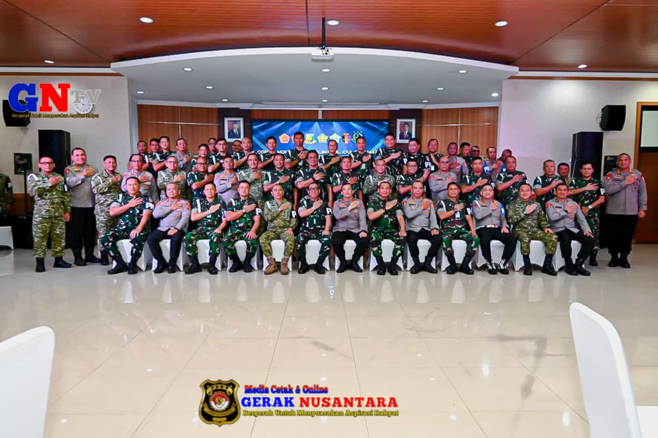 Perkuat Soliditas, POM TNI dan Propam Polri Gelar Coffee Morning & Halal Bihalal 1447 H