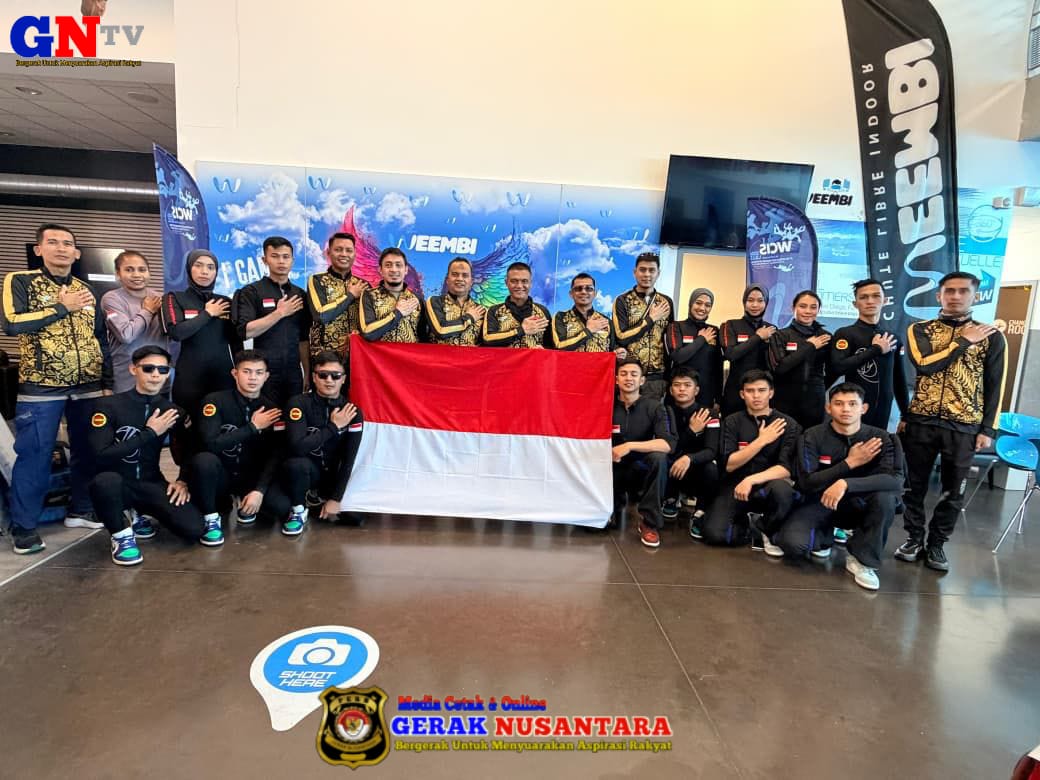21 Personel Brimob Perkuat Timnas Indonesia di Ajang Dunia Indoor Skydiving 2026 di Prancis