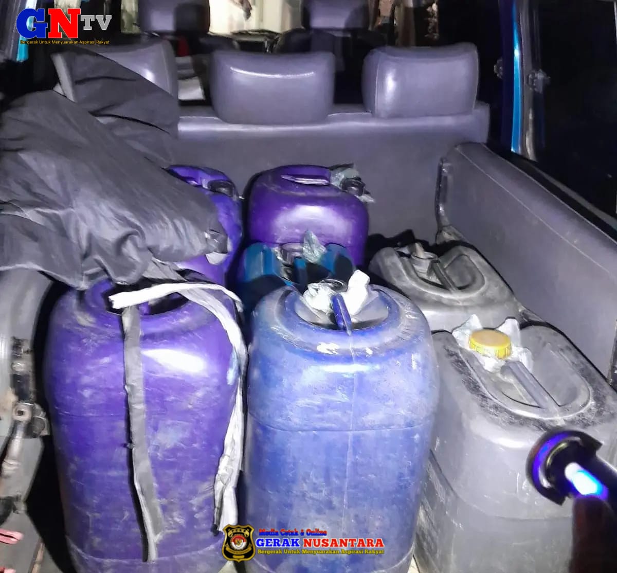 Polres Jember Ungkap Dugaan Penimbunan Pertalite, Tersangka Gunakan Mobil Modifikasi