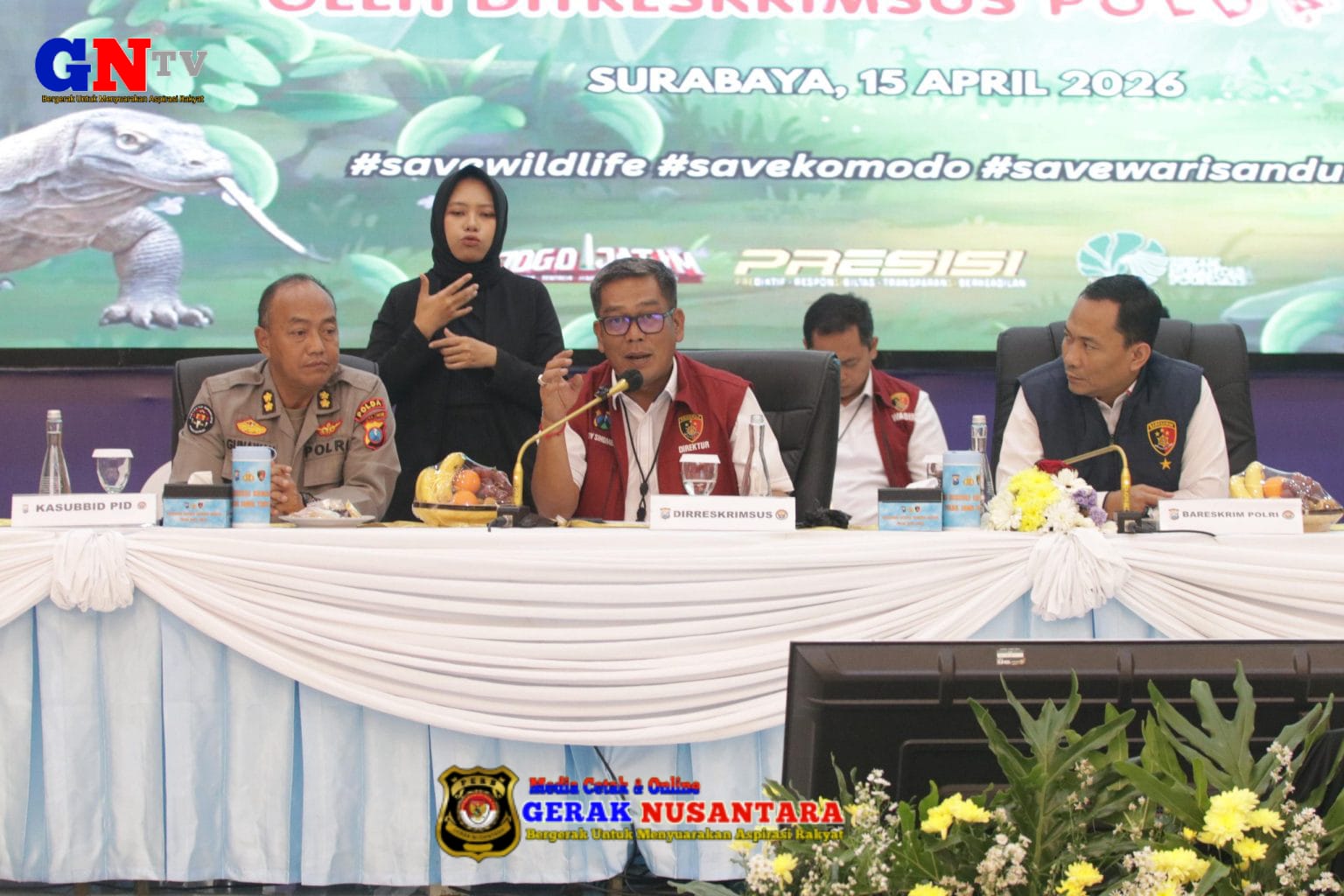 Polda Jatim Ungkap Jaringan Perdagangan Satwa Dilindungi Belasan Tersangka Diamankan