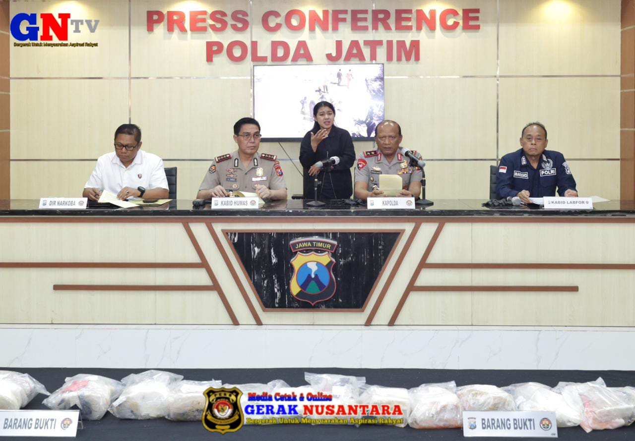 Polda Jatim Lakukan Uji Laboratoris Terkait Temuan Diduga Narkotika 27,83 Kg di Pesisir Giligenting Sumenep