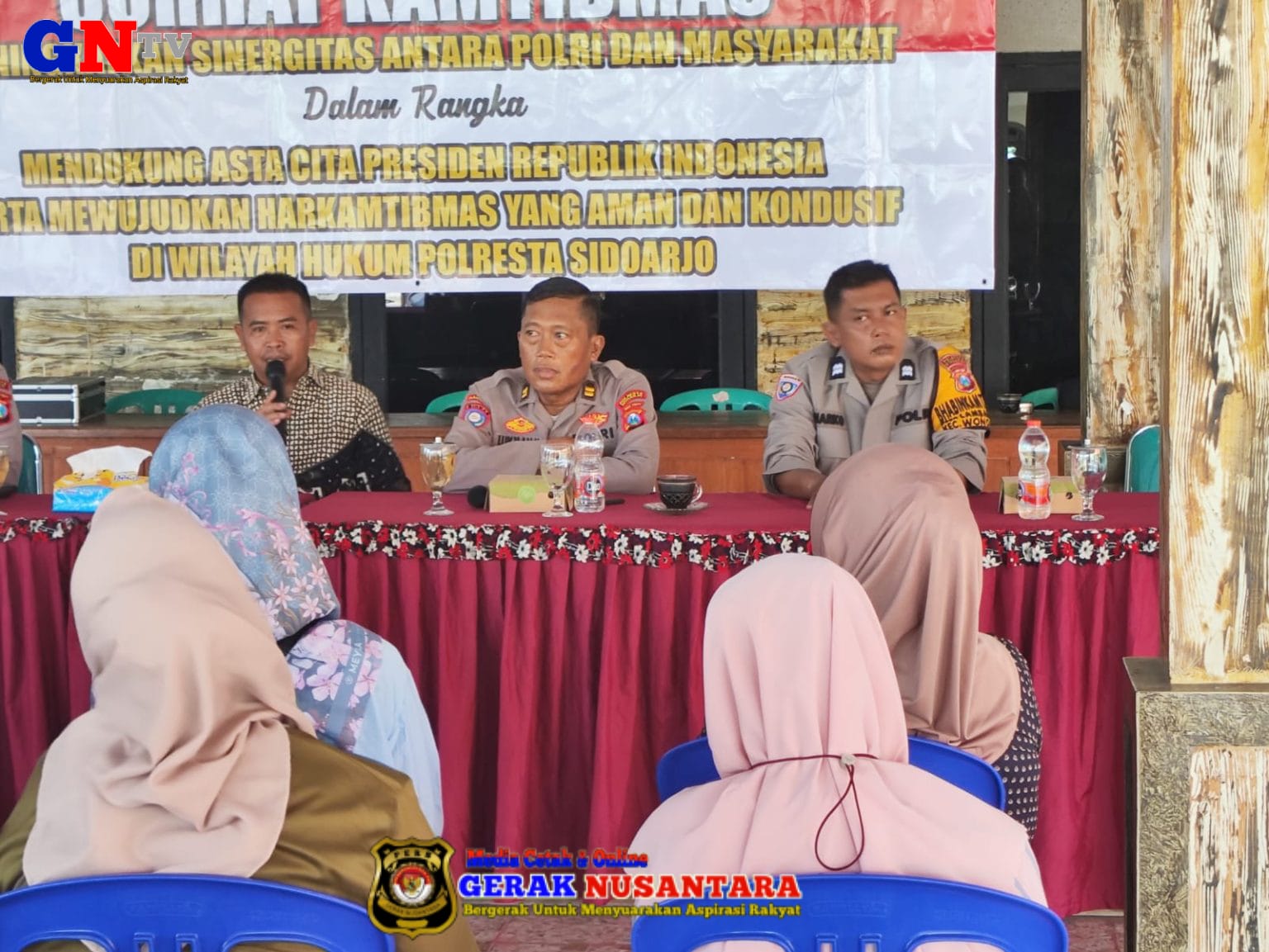 Polresta Sidoarjo Gelar Curhat Kamtibmas Perkuat Sinergi dan Serap Aspirasi Warga