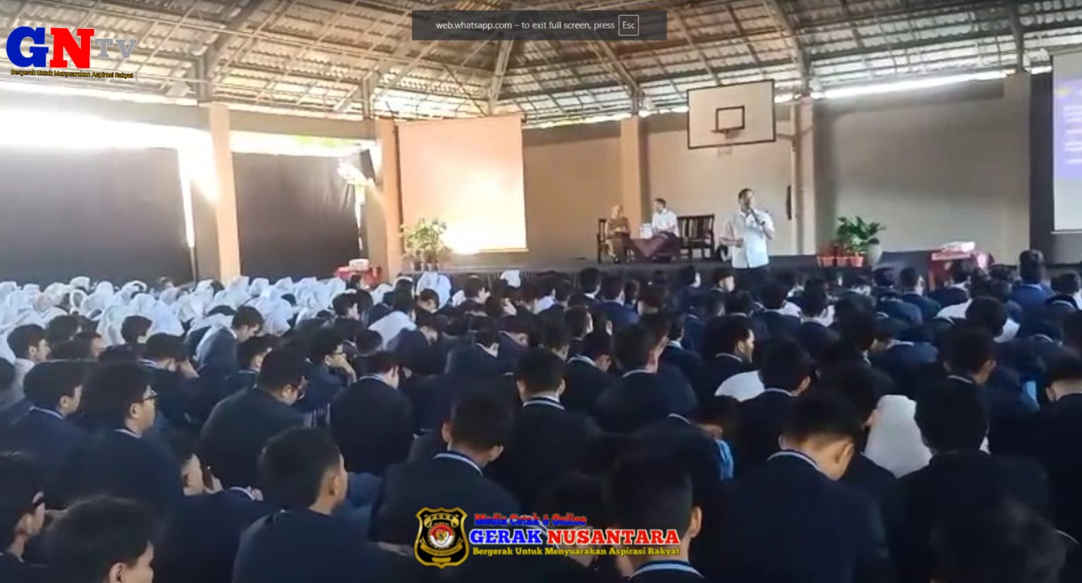 Polresta Malang Edukasi Pelajar tentang Bahaya Kejahatan Siber dan Judol