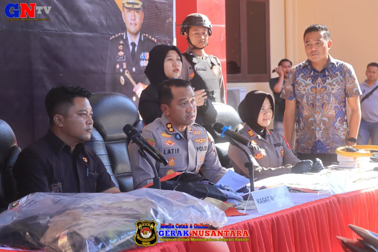 Polres Probolinggo Amankan Tujuh Tersangka Curas dan Curanmor