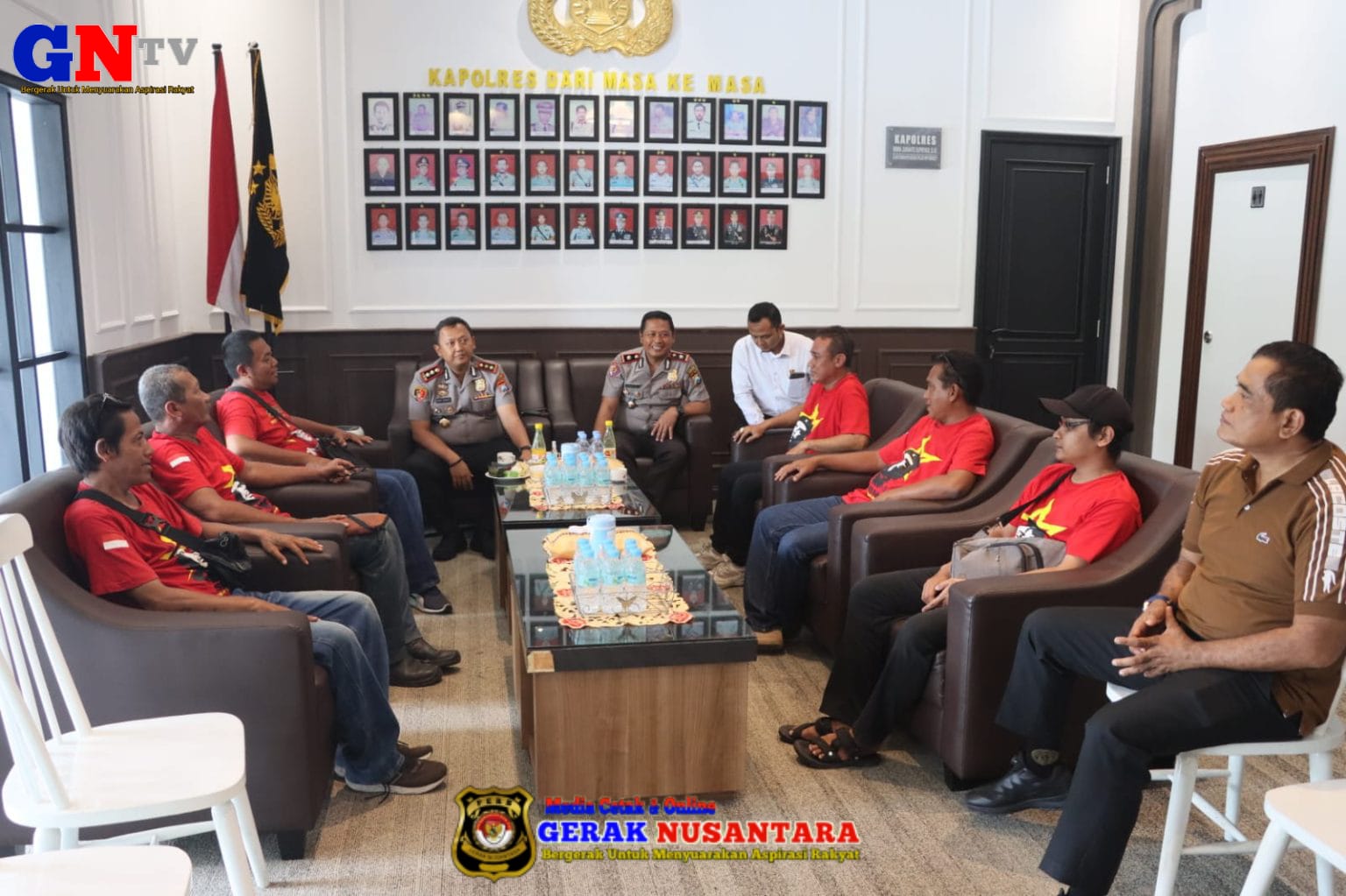 Jogo Jatim : Polres Madiun Kota Perkuat Sinergi dengan Serikat Buruh