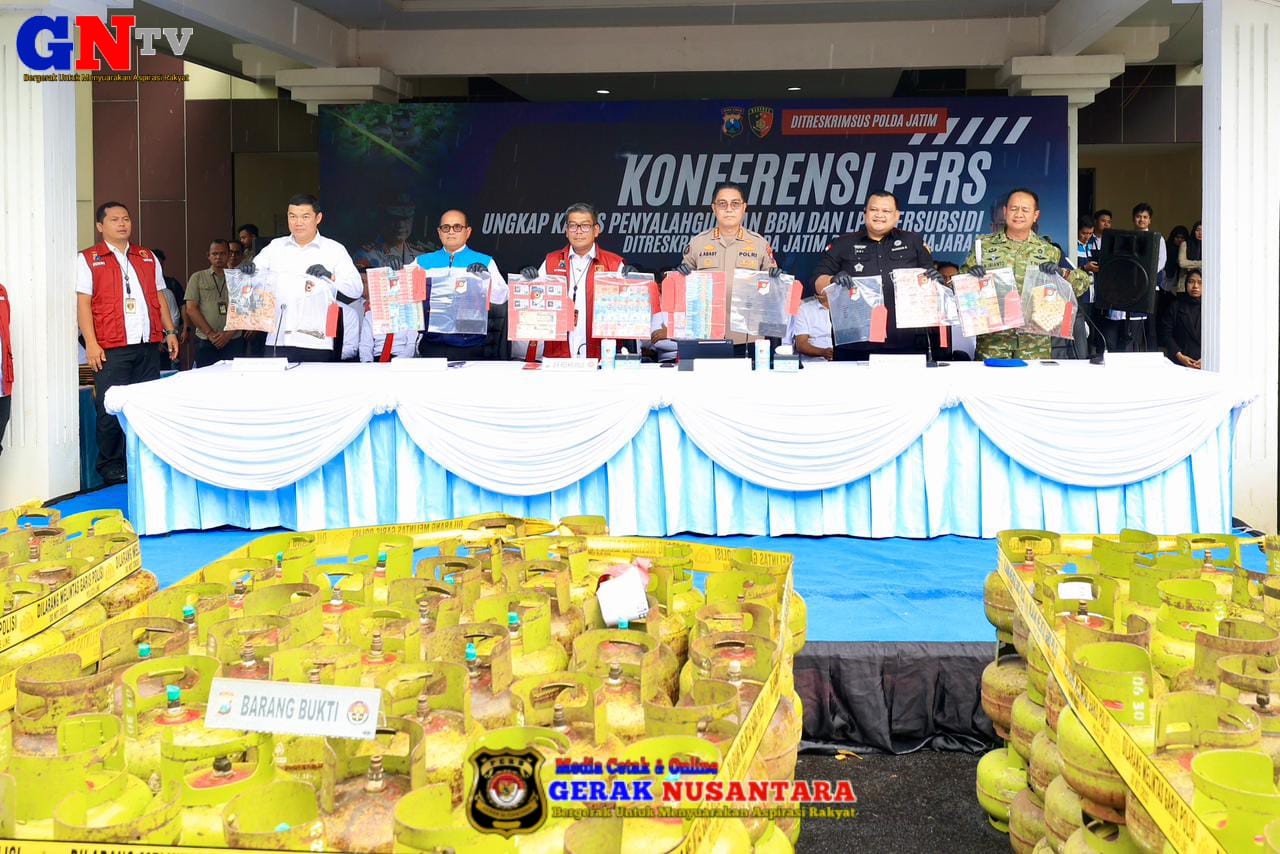 Polda Jatim Amankan 79 Tersangka Penyalahgunaan BBM dan LPG Bersubsidi