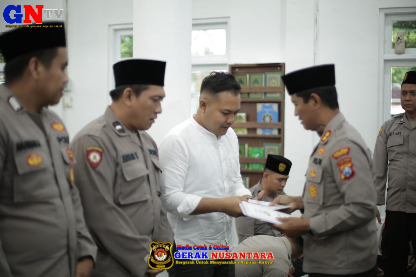 Polres Sampang Gelar Doa Bersama Lepas 5 Personel Calon Jamaah Haji Menuju Tanah Suci
