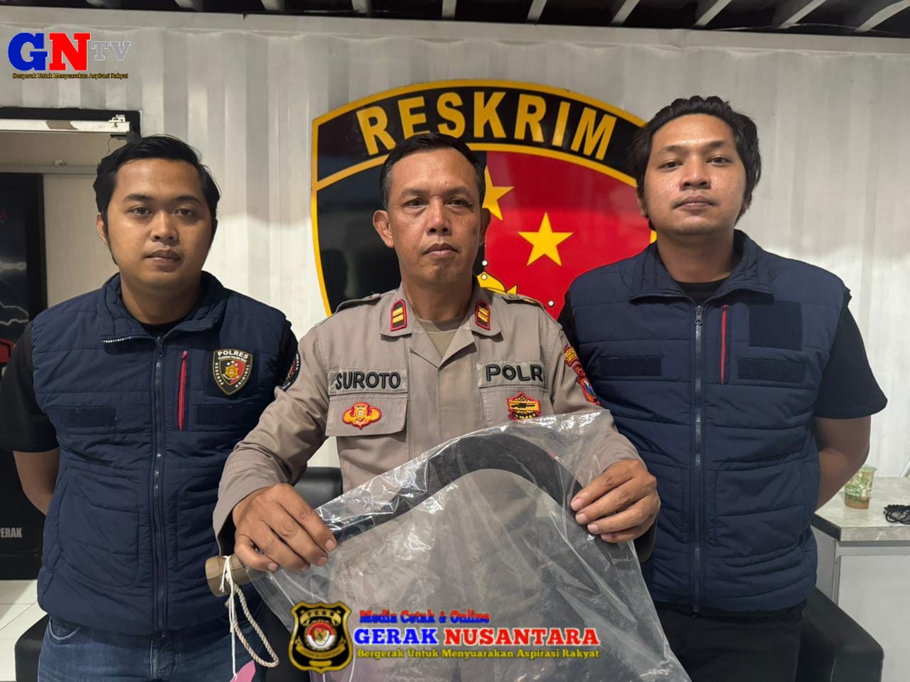 Polres Pelabuhan Tanjung Perak Amankan Tersangka Kasus Pembunuhan di Wonokusumo Surabaya