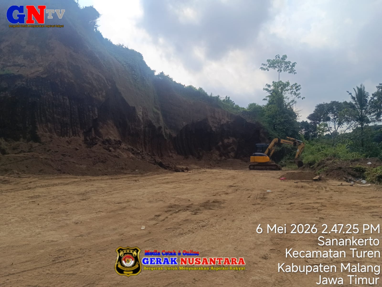 Tambang Ilegal Ancam Ekosistem Sanankerto, Masyarakat Minta Polres Malang Turun Tangan