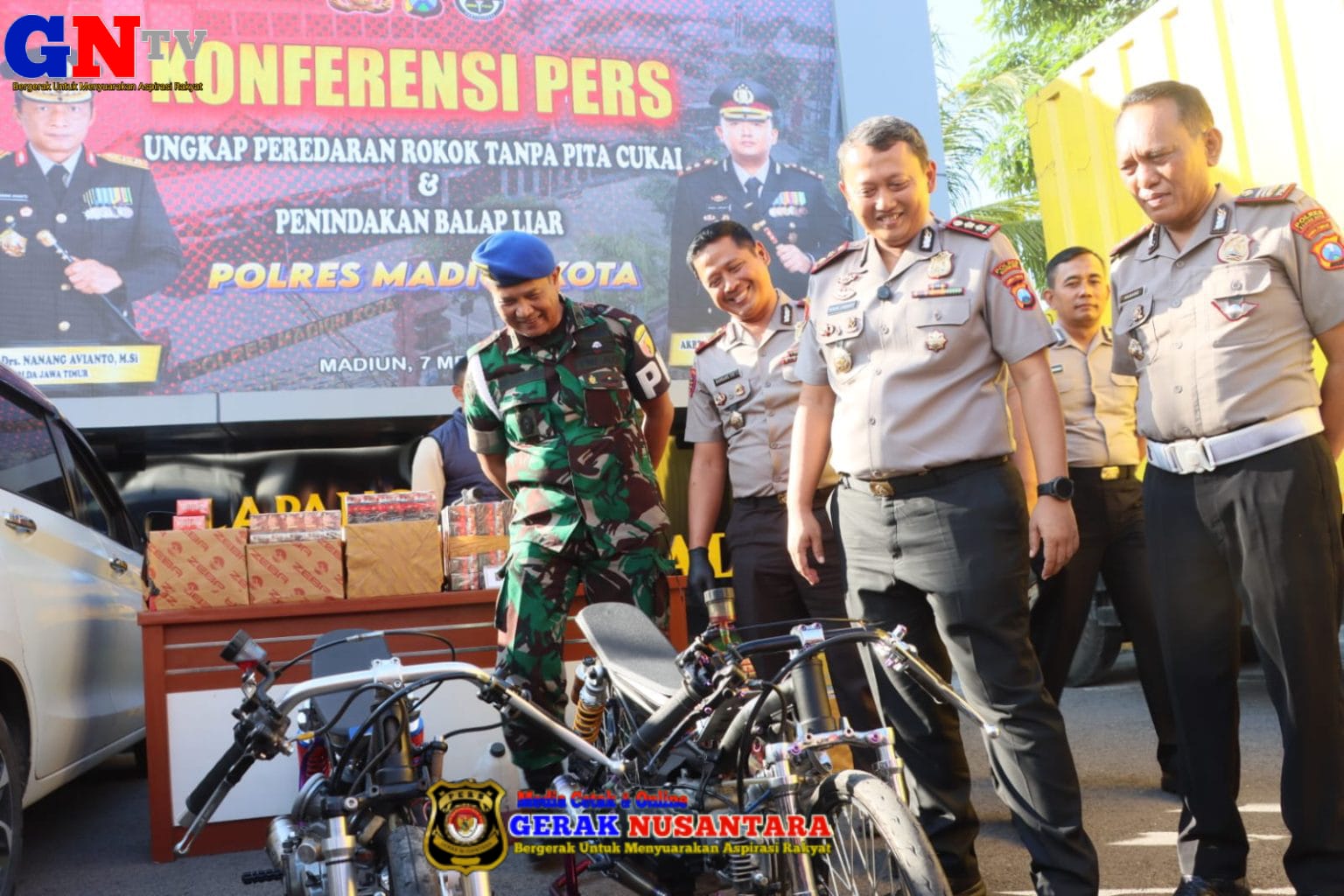 Polres Madiun Kota Gagalkan Aksi Balap Liar di Jiwan