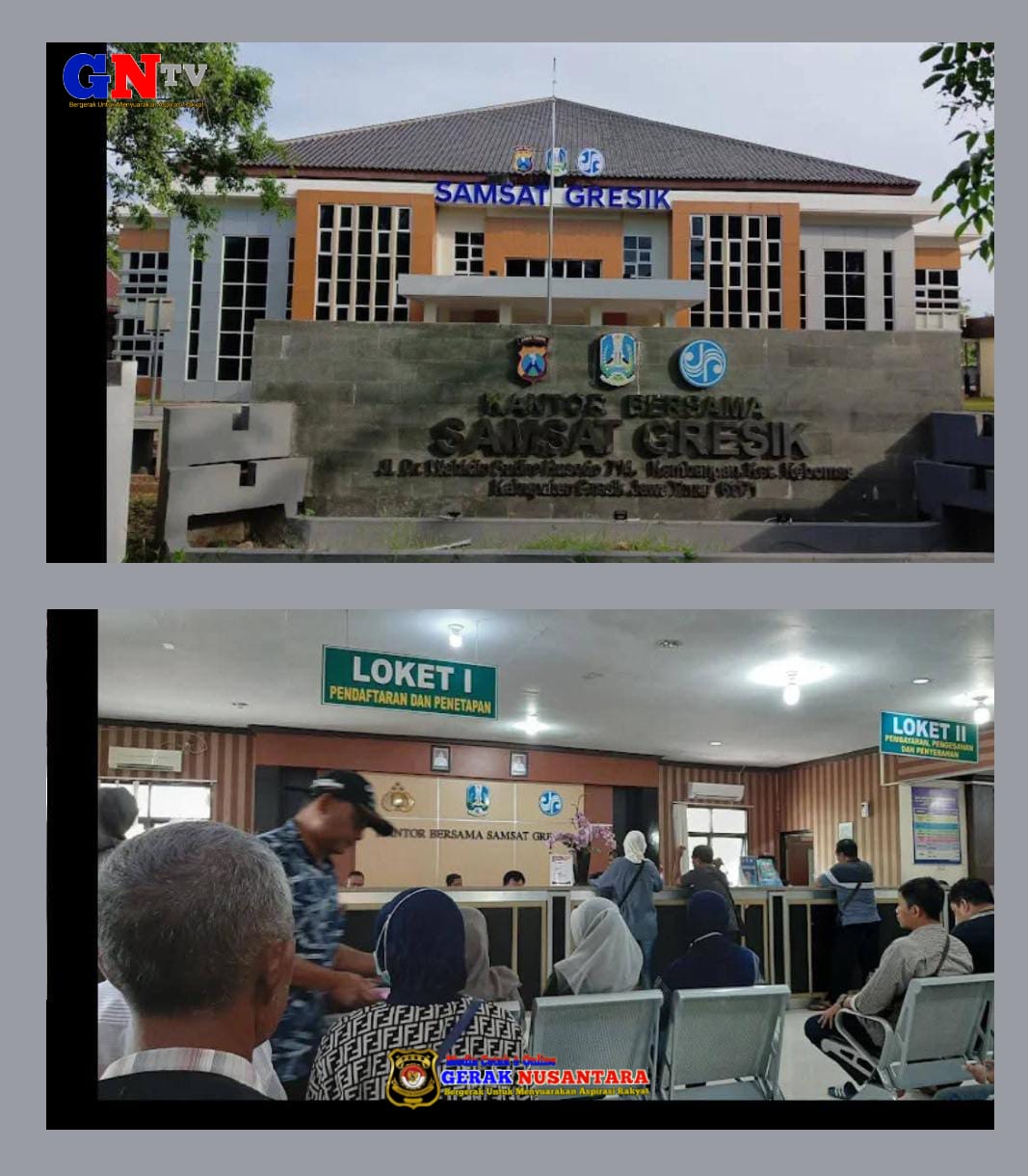 Petugas Samsat Gresik Sigap Bantu Masyarakat Wajib Pajak