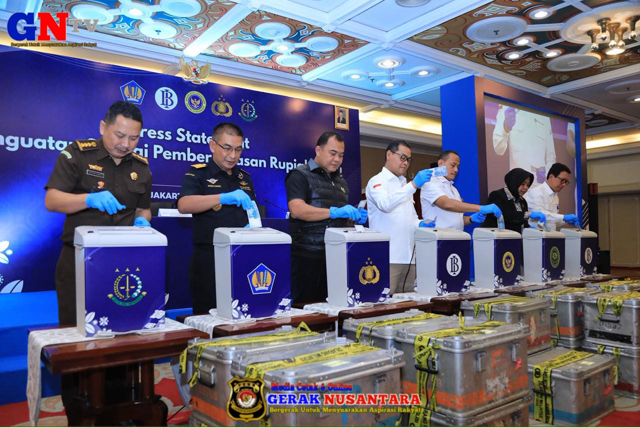 Polri dan Bank Indonesia Musnahkan 466.535 Lembar Uang Rupiah Palsu, Perkuat Sinergi Jaga Kedaulatan Rupiah