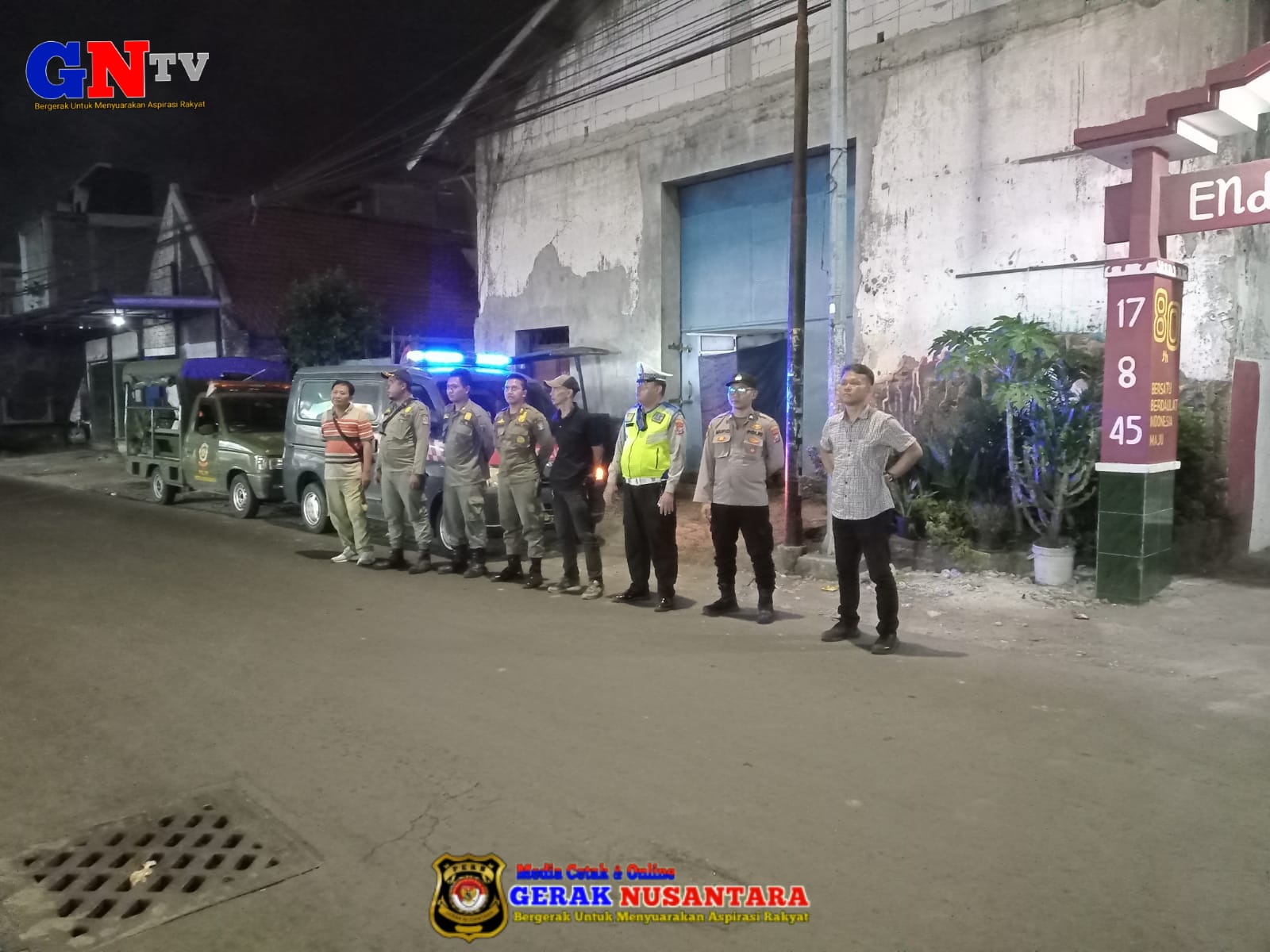 Dapat Informasi Gengster, Patroli Polsek Semampir Respons Cepat Menuju Lokasi