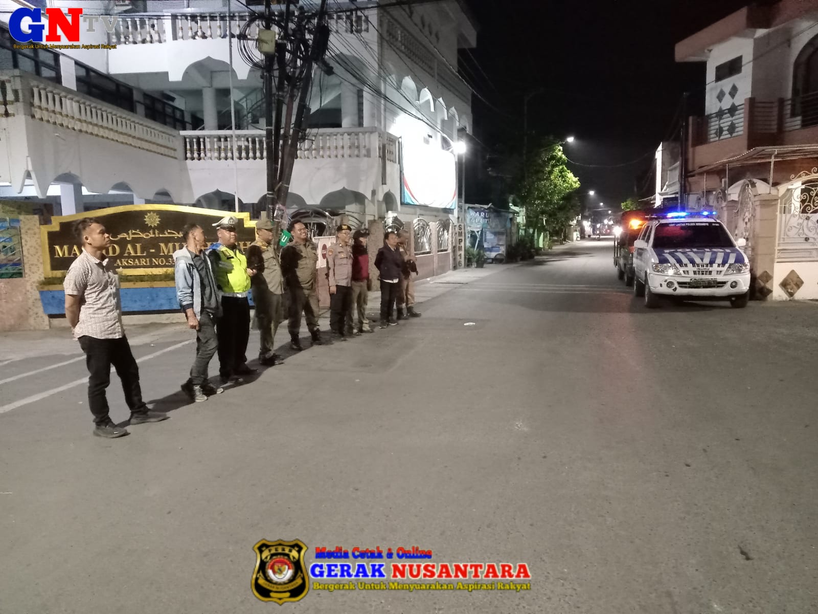 Kecintaan Warga Pada Patroli Harkamtibmas Polsek Semampir dan Satpol PP Semakin Menguat 