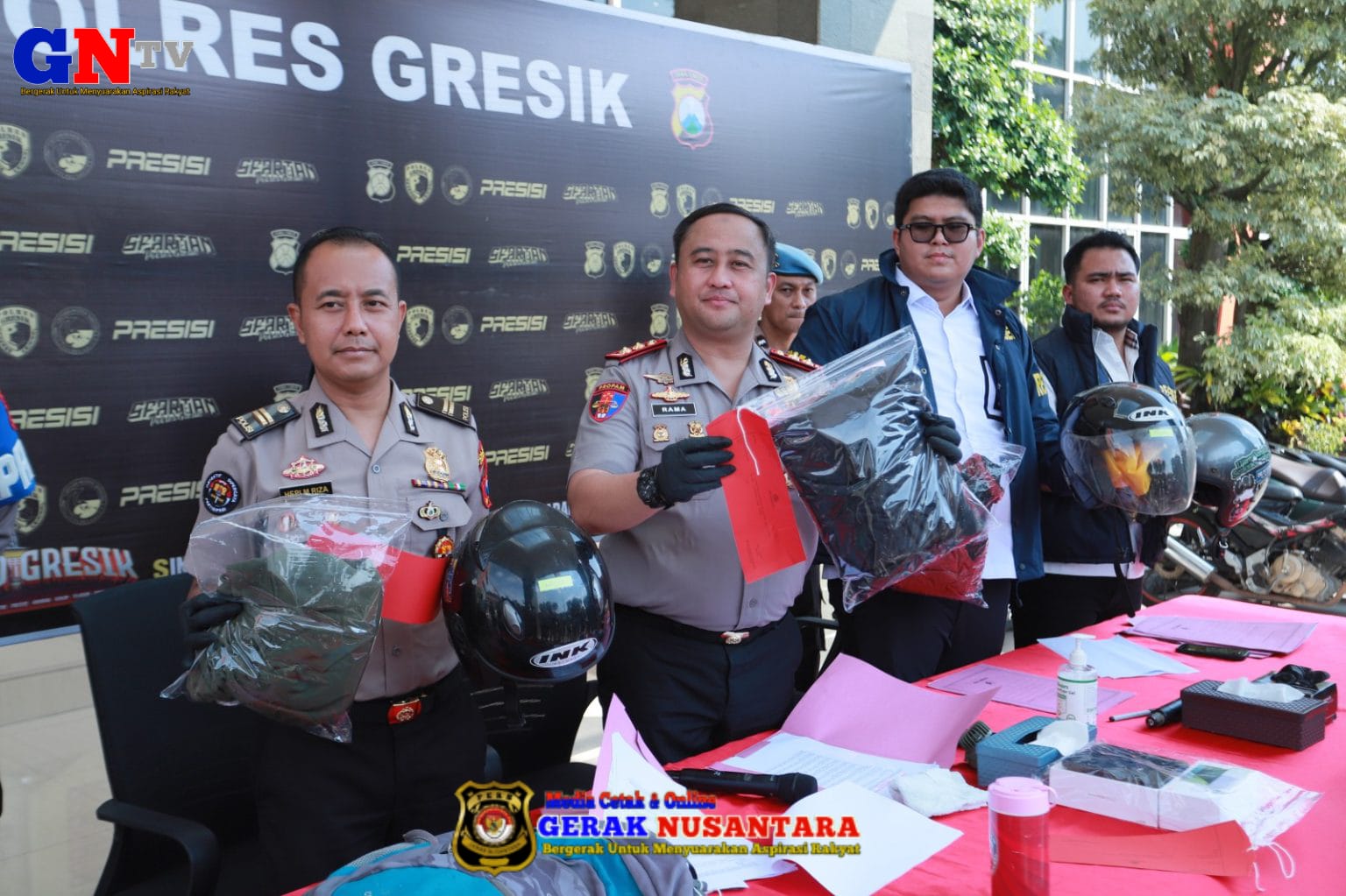 Gerak Cepat Polres Gresik Amankan 8 Oknum Suporter Terlibat Pengeroyokan