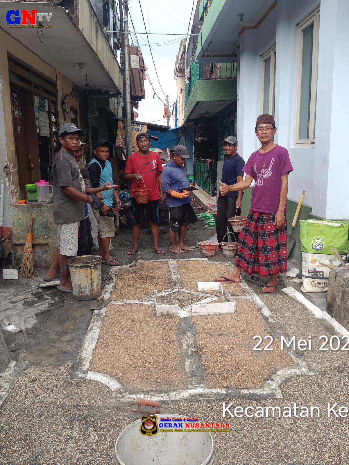 RT Berkelas Jalan Laks Martadinata Capai 77 Persen, Tenaga Kerja Warga Lokal Jadi Kunci Keberhasilan  